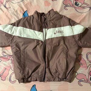Asics Chocolate and Ivory Jacket